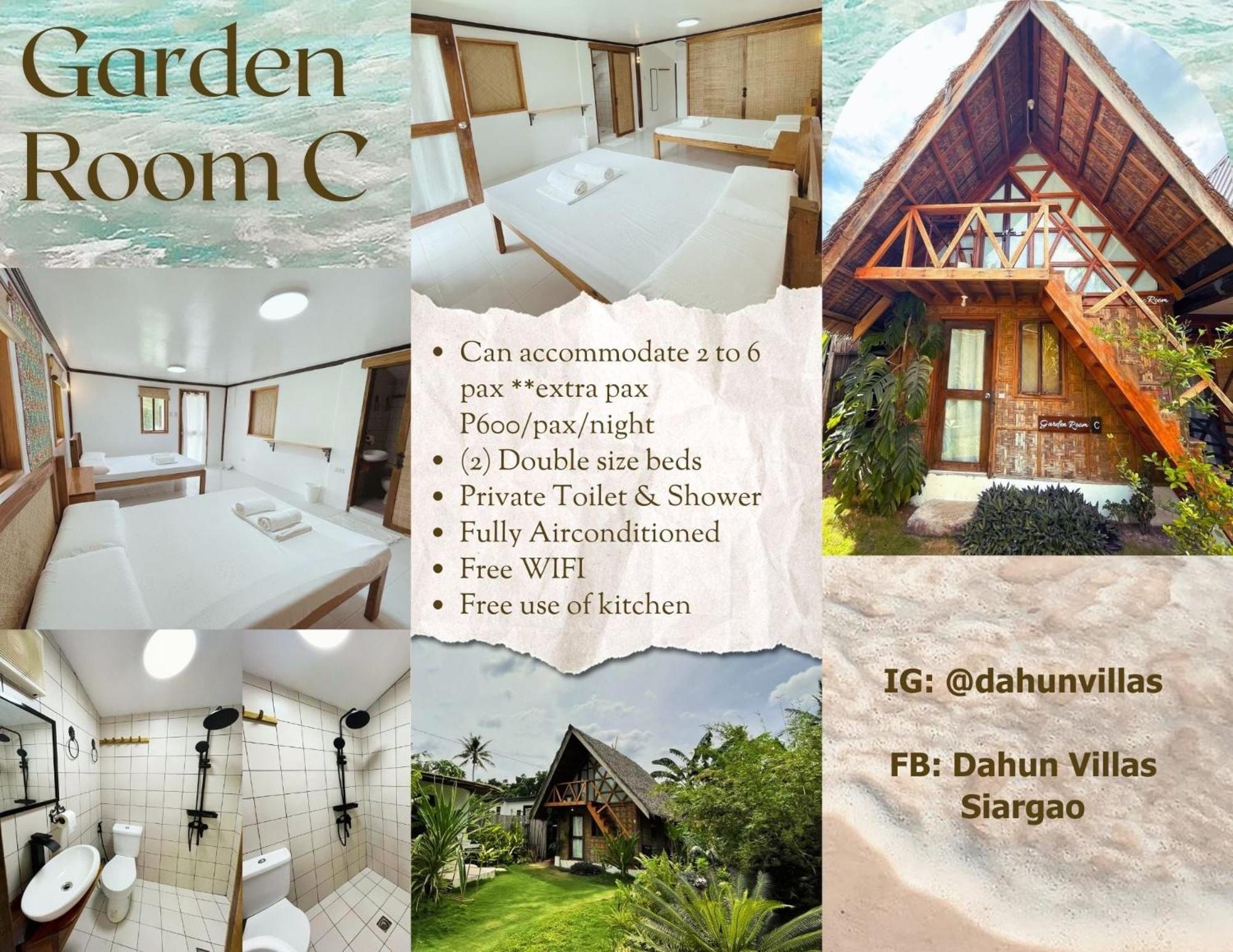 Dahun Villas Siargao General Luna  Luaran gambar