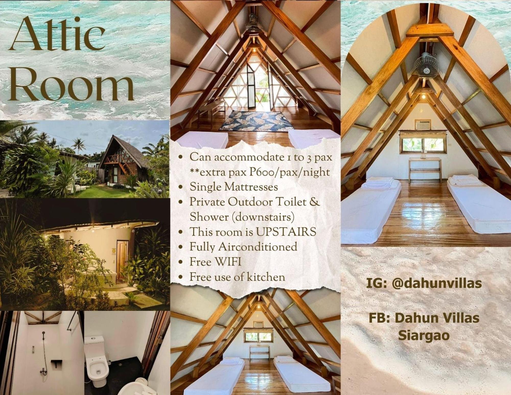 Dahun Villas Siargao General Luna  Luaran gambar